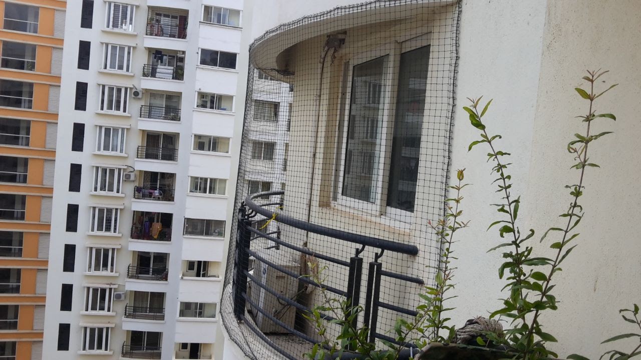 Monkey Protection Nets For Balconies In Bangalore Call 9900767340 For Same Day Installation